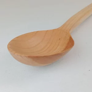 Grande cuillère en bois de merisier