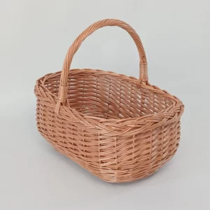 Petit panier en osier à récoltes